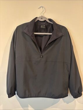GapFit Fleece Lined Half-Zip Track Jacket